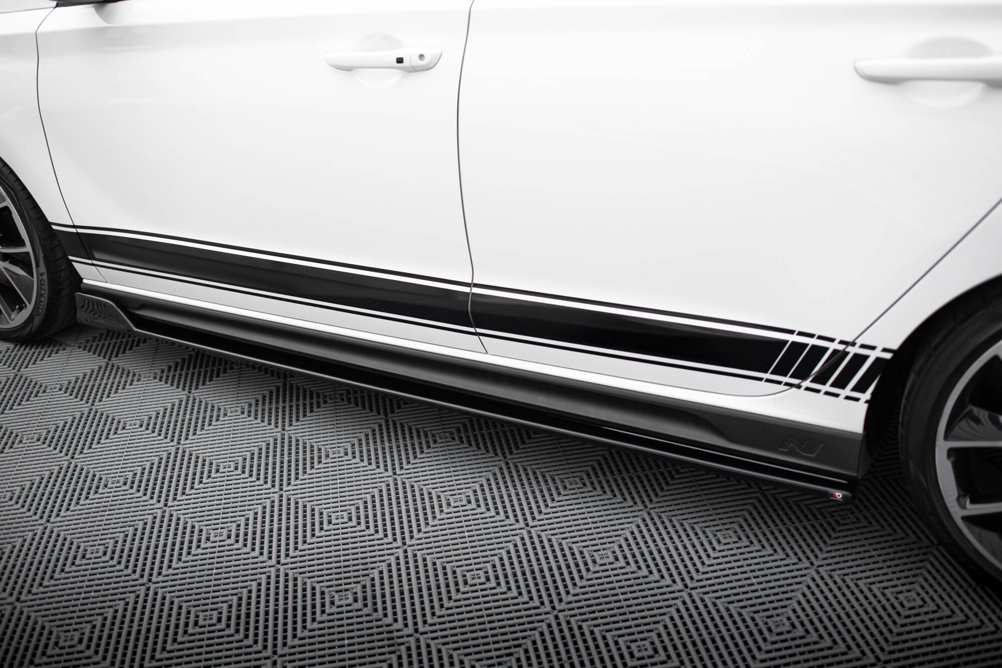 Sideskjørt V.5 Hyundai I30 N Mk3 / Mk3 FL Hatchback/ Fastback - Bilde 3