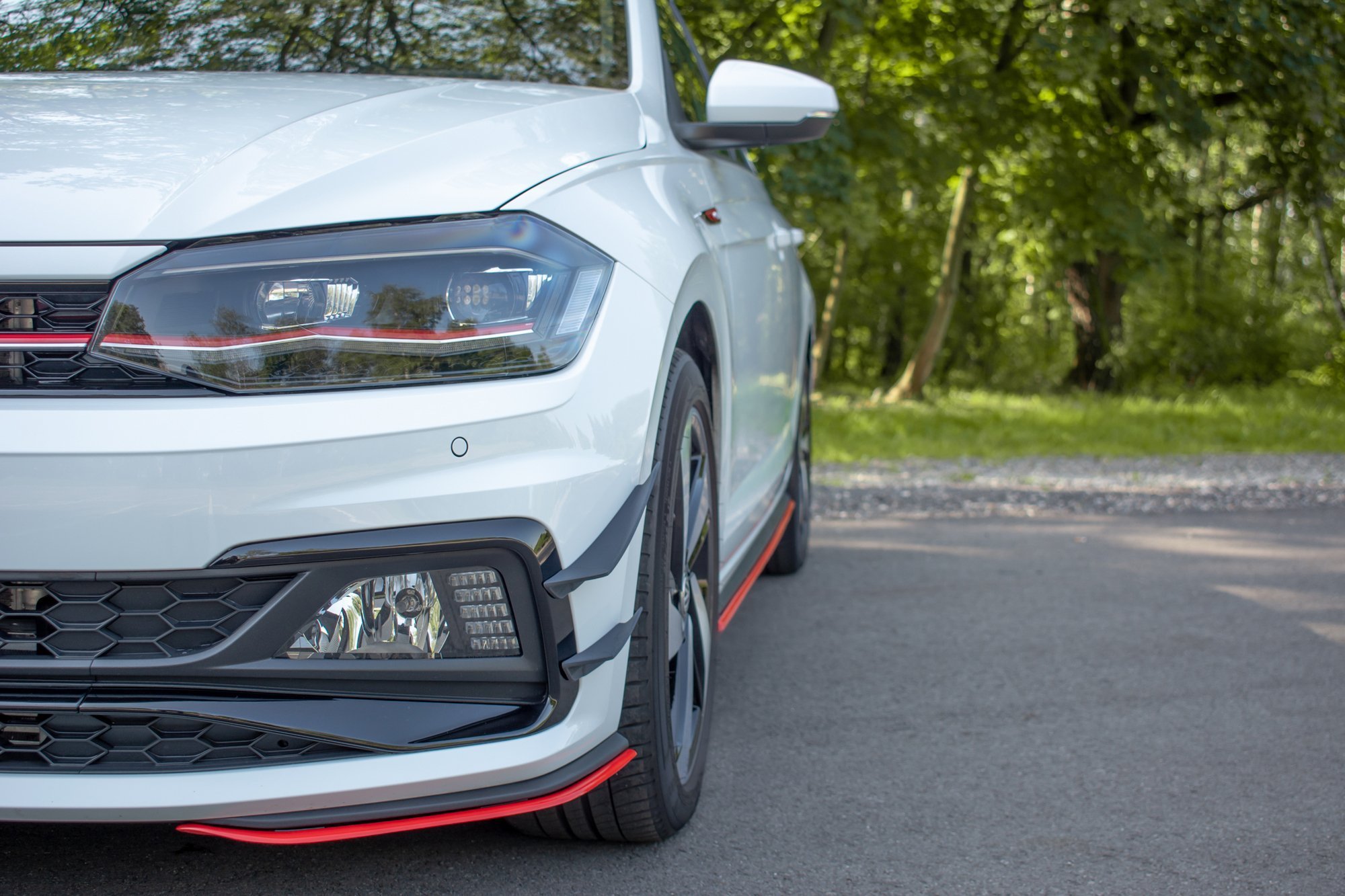 Frontflaps Volkswagen Polo GTI / R-line Mk6 - Bilde 3