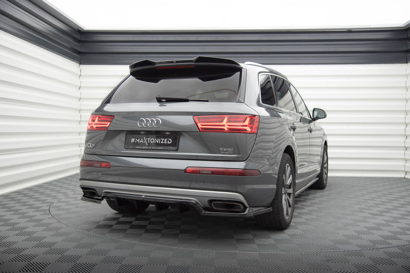 Spoiler Cap 3D Audi Q7 Mk2 - Bilde 2