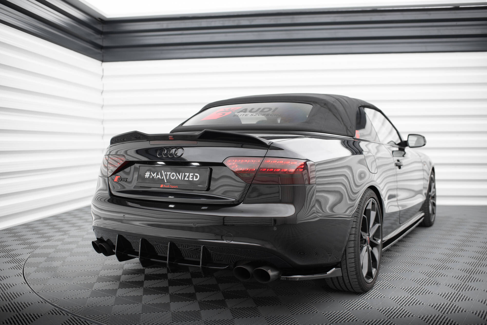 Spoiler Cap 3D Audi S5 / A5 S-Line Cabrio 8T - Bilde 3