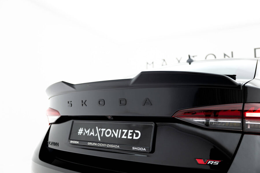 Spoiler Cap 3D Skoda Octavia RS / Sportline / Standard Liftback MK4 / Mk4 Facelift – bilde 1 av 5