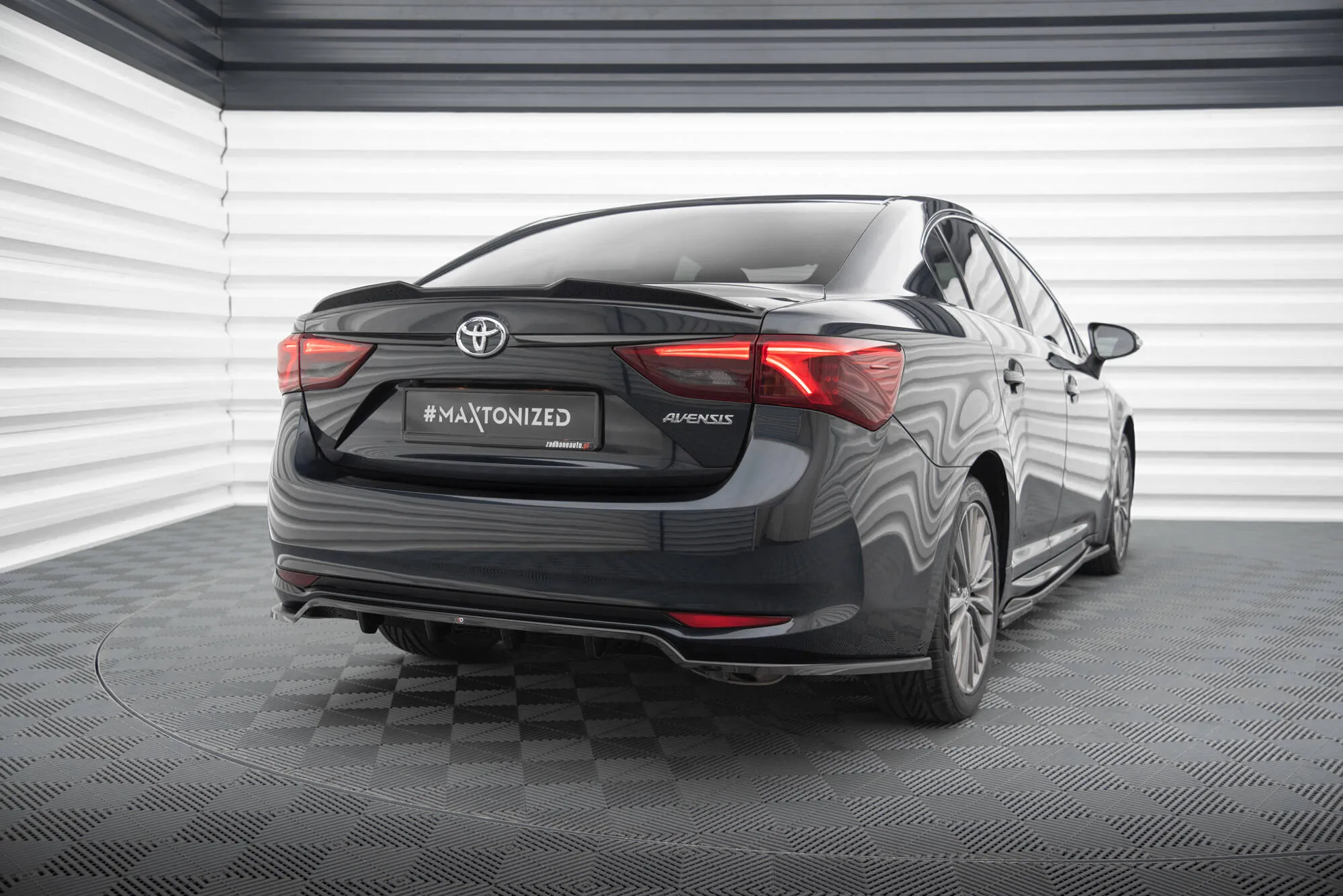 Spoiler Cap 3D Toyota Avensis Sedan Mk3 Facelift - Bilde 2