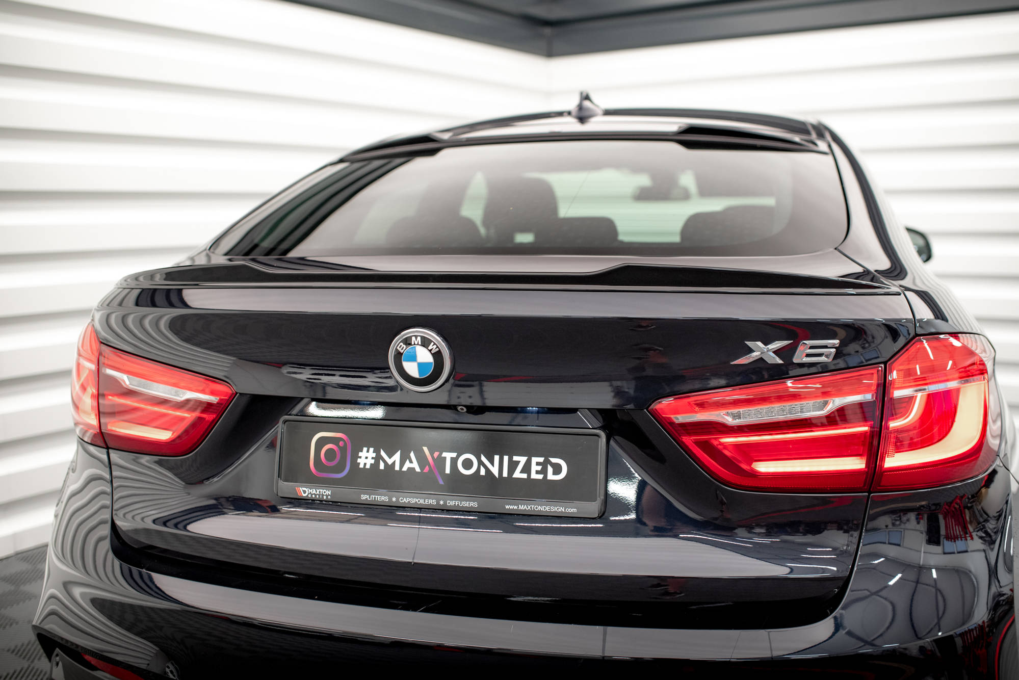 Spoiler Cap 3D V.1 BMW X6 F16 M-Pack / X6 M F86 - Bilde 4