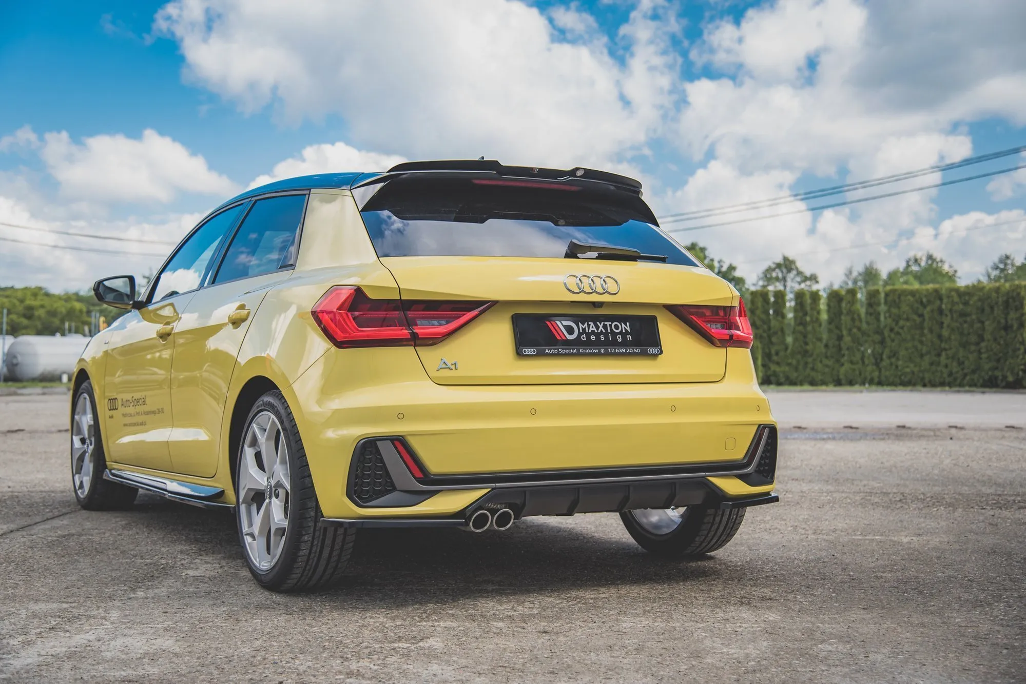 Spoiler Cap Audi A1 S-Line GB - Bilde 5
