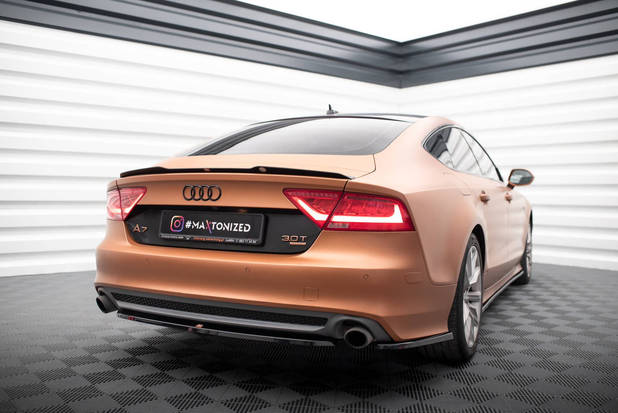 Spoiler Cap Audi A7 C7 - Bilde 2