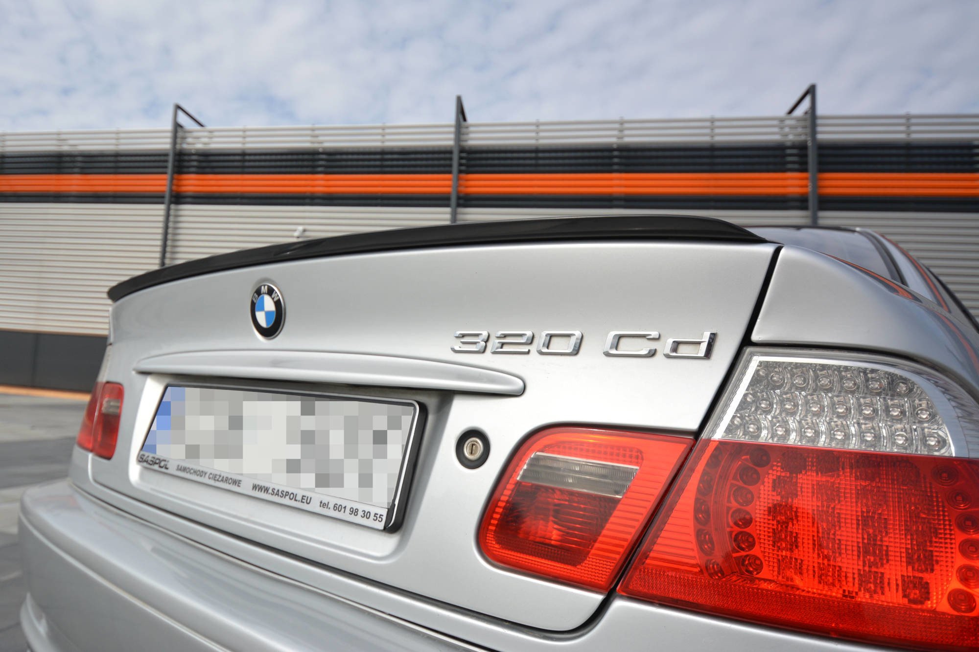 Spoiler Cap BMW 3 E46 COUPE - Bilde 4
