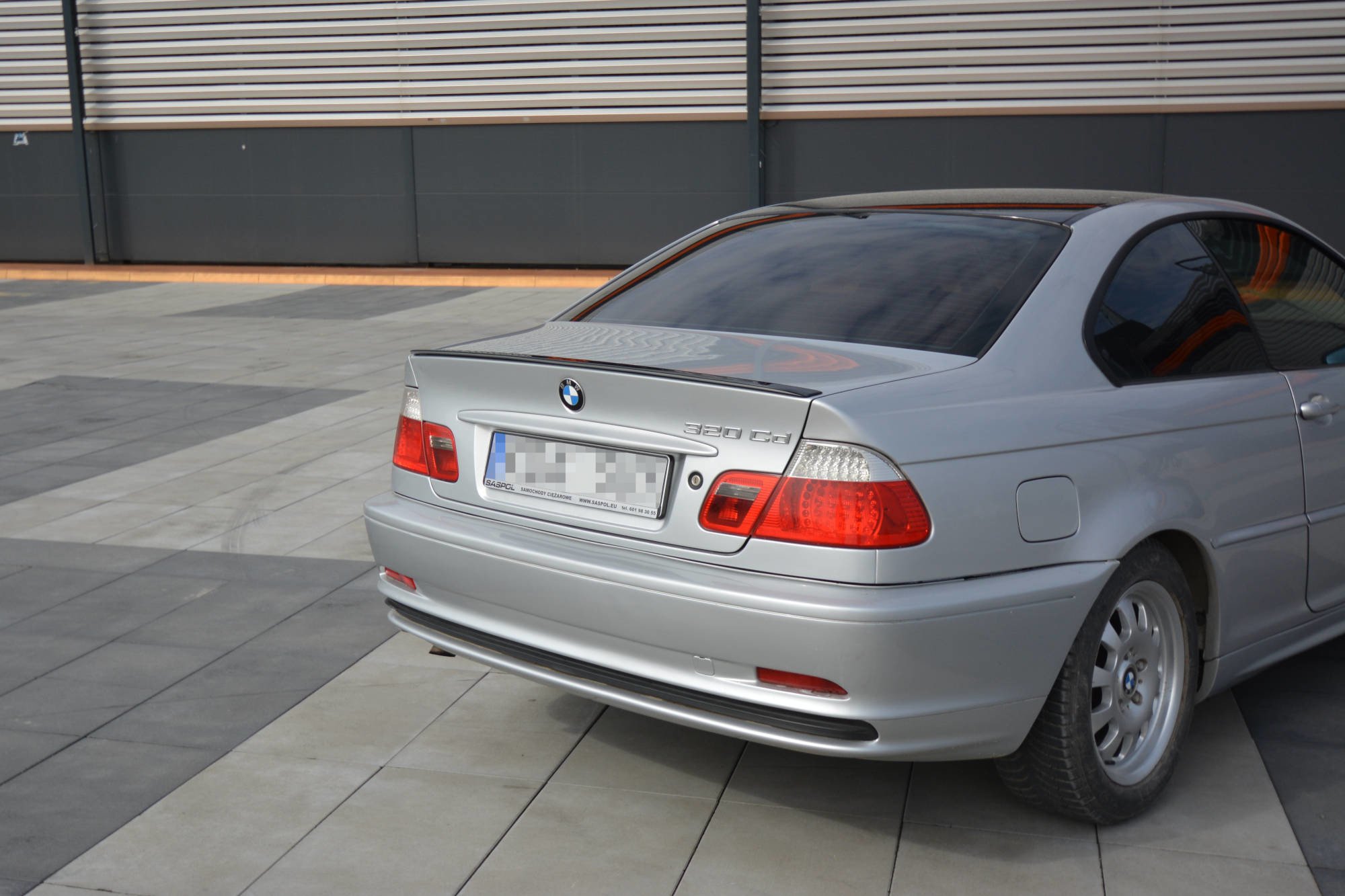 Spoiler Cap BMW 3 E46 COUPE - Bilde 6