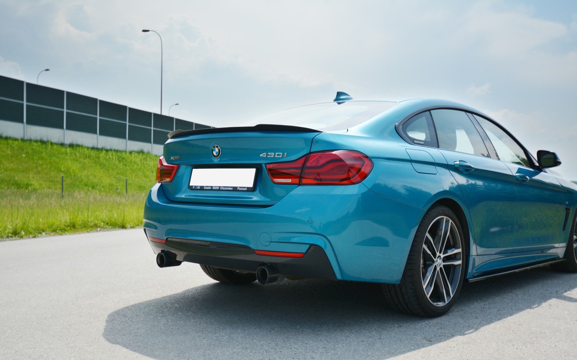 Spoiler Cap BMW 4 Gran Coupe Standard / M-Pack F36 / F36 Facelift - Bilde 2