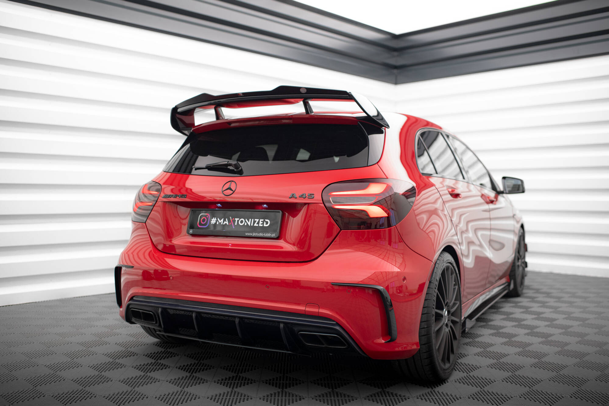 Spoiler Cap Mercedes A W176 AMG Facelift - Bilde 2