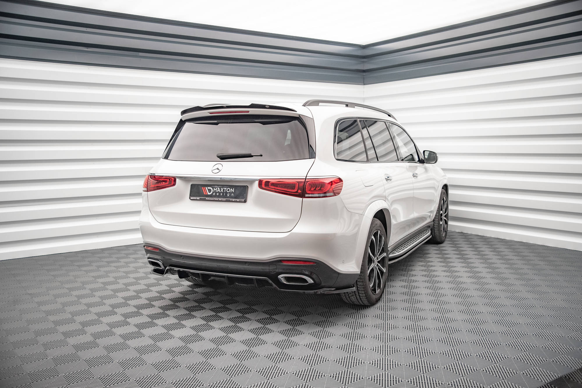 Spoiler Cap Mercedes-Benz GLS AMG-Line X167 - Bilde 2