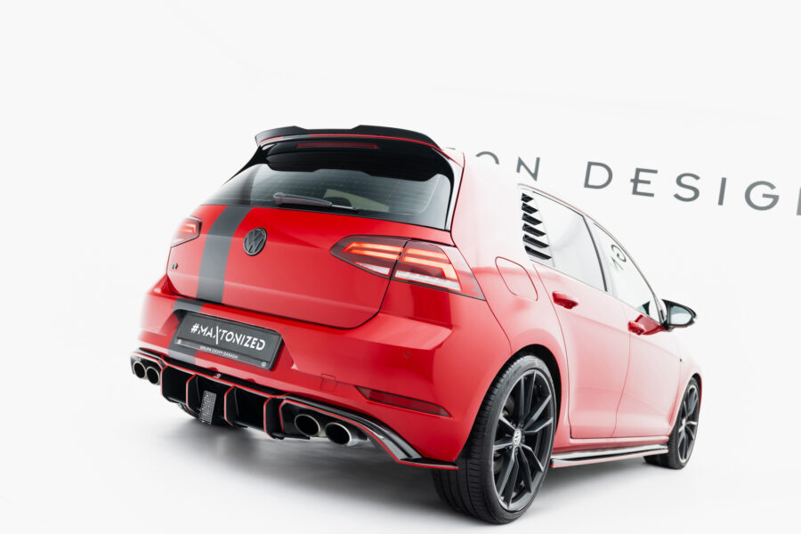 Spoiler Cap V.3 VW Golf 7 / 7 Facelift R / R-Line / GTI – bilde 2 av 6