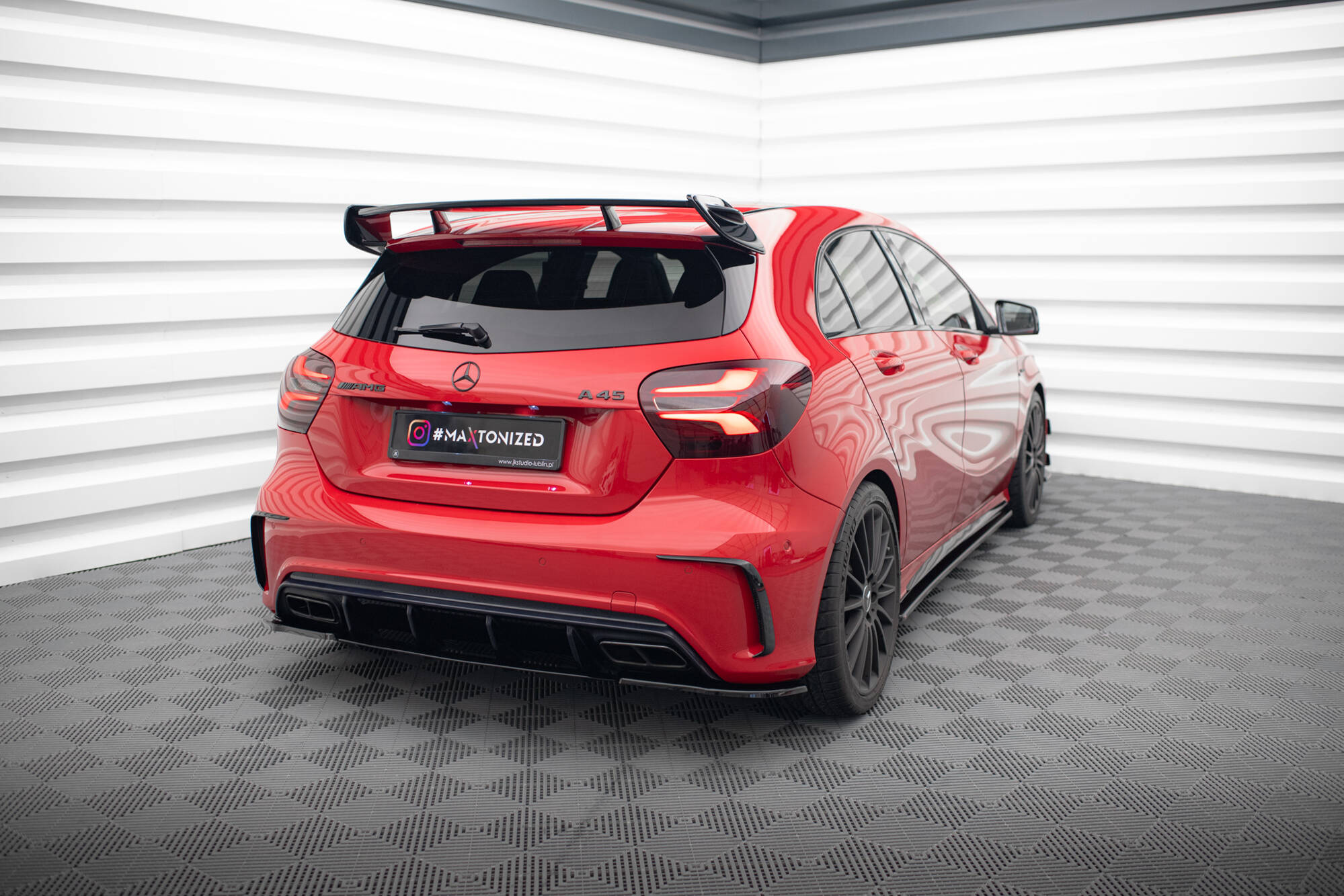 Spoiler Cap Mercedes A W176 AMG Facelift - Bilde 3