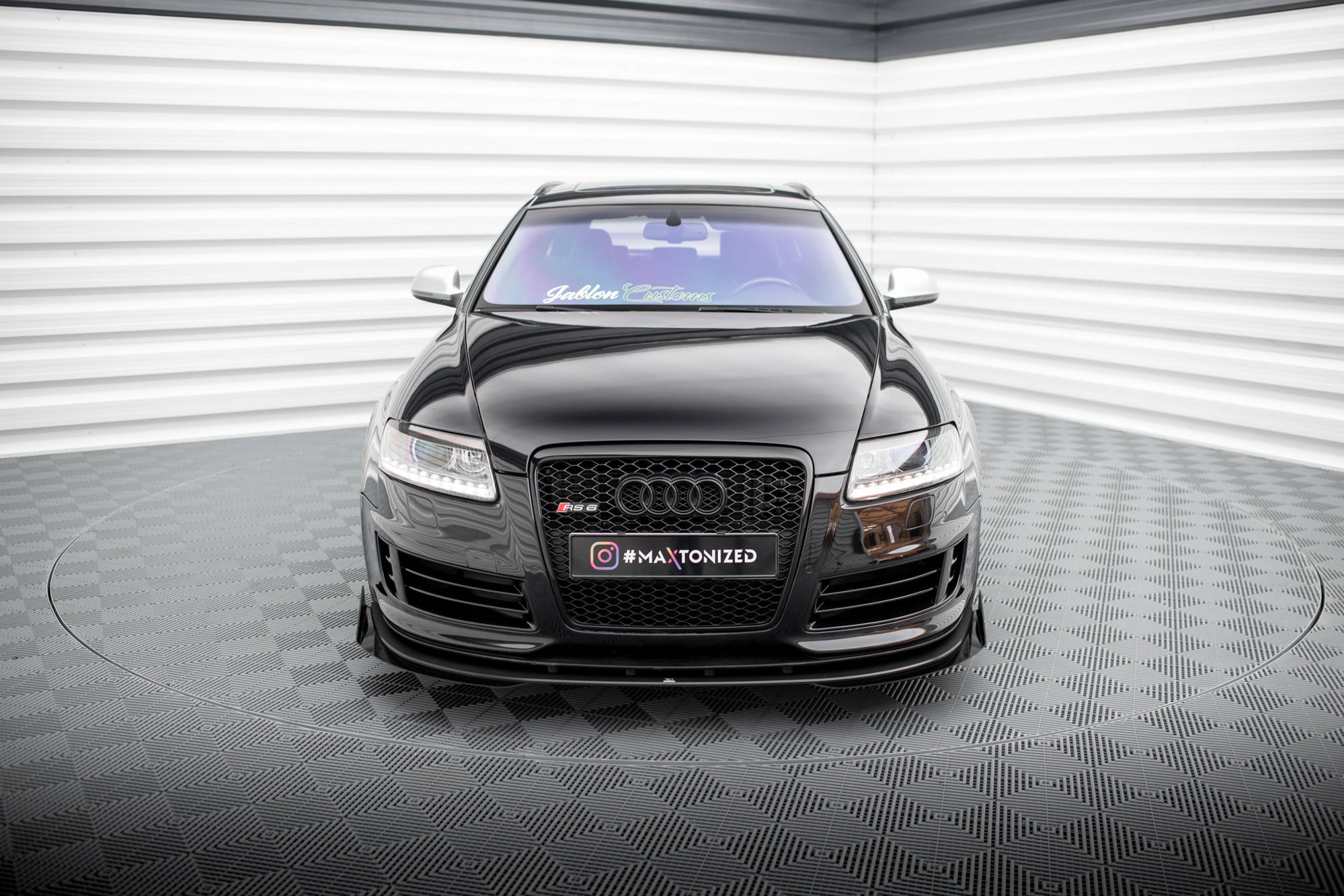 Frontleppe Street Pro Med Flaps Audi RS6 Avant C6