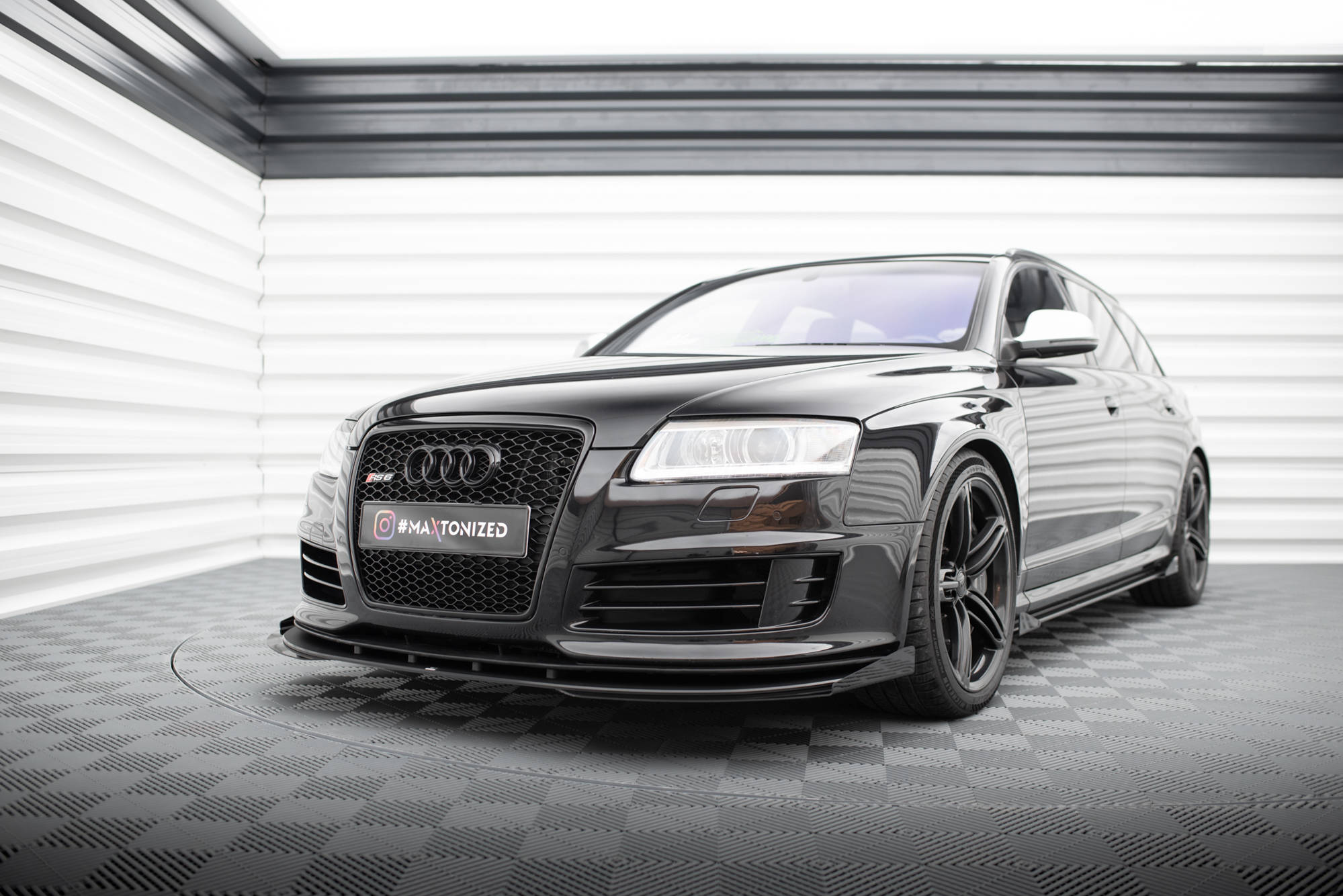 Frontleppe Street Pro Med Flaps Audi RS6 Avant C6 - Bilde 2