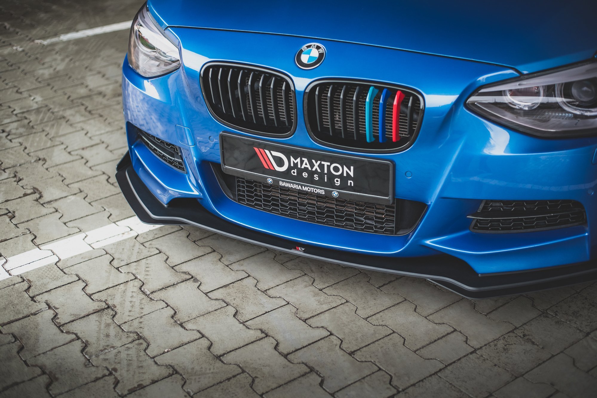 Frontleppe Street Pro Med Flaps BMW M135i F20 - Bilde 2