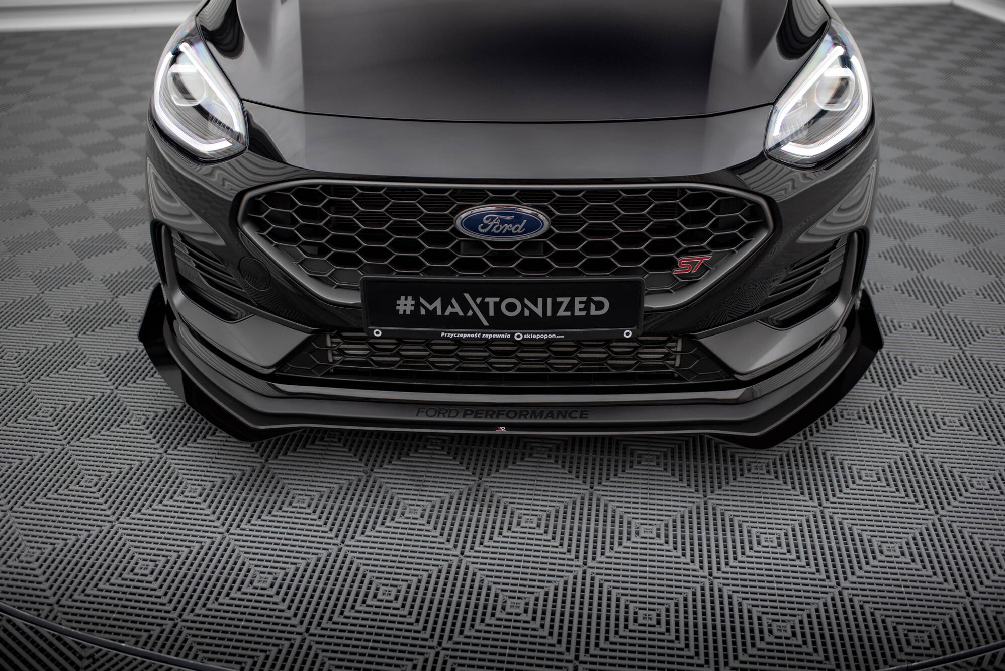 Frontleppe Street Pro Med Flaps Ford Fiesta ST Mk8 Facelift - Bilde 4
