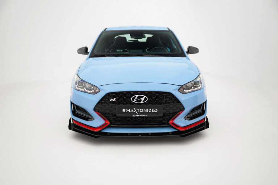Frontleppe Street Pro Med Flaps Hyundai Veloster N Mk2 – bilde 3 av 6