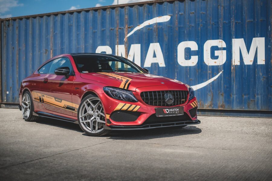 Frontleppe Street Pro Med Flaps Mercedes-AMG C43 Coupe C205 – bilde 2 av 6