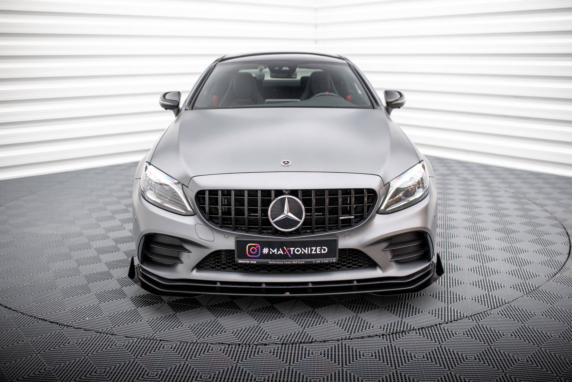 Frontleppe Street Pro Med Flaps Mercedes-AMG C43 Coupe / Cabrio C205 Facelift / A205 Facelift - Bilde 2