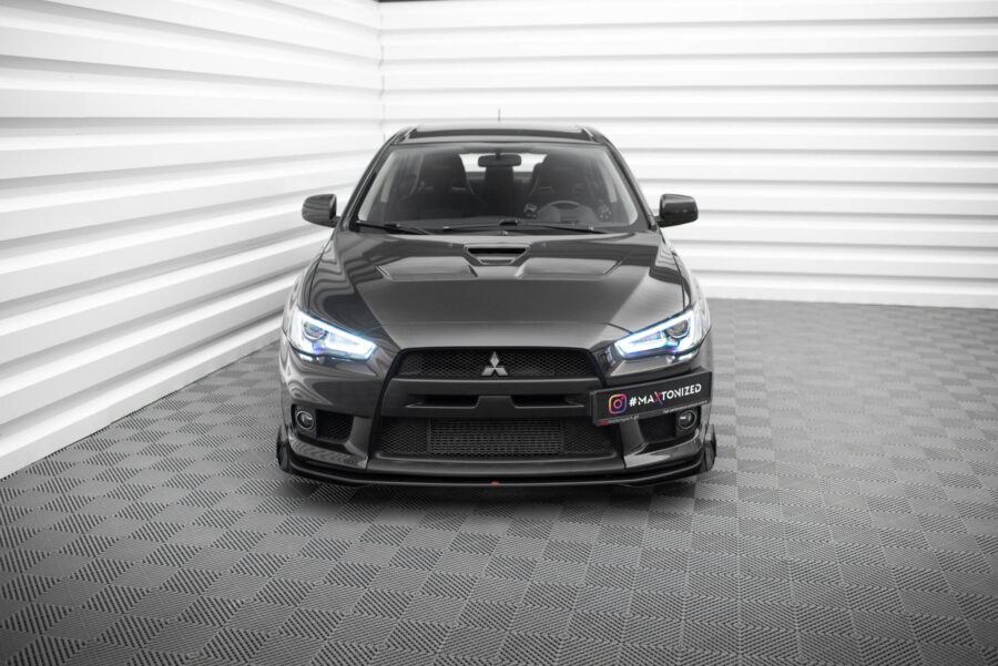 Frontleppe Street Pro Med Flaps Mitsubishi Lancer EVO X – bilde 1 av 5