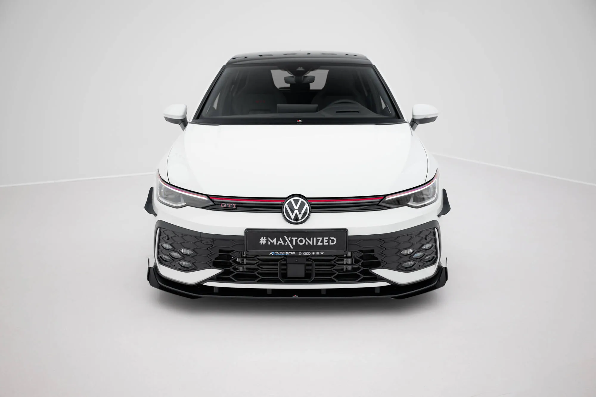 Frontleppe Street Pro Med Flaps Volkswagen Golf GTI / GTE / R-Line Mk8 Facelift - Bilde 2