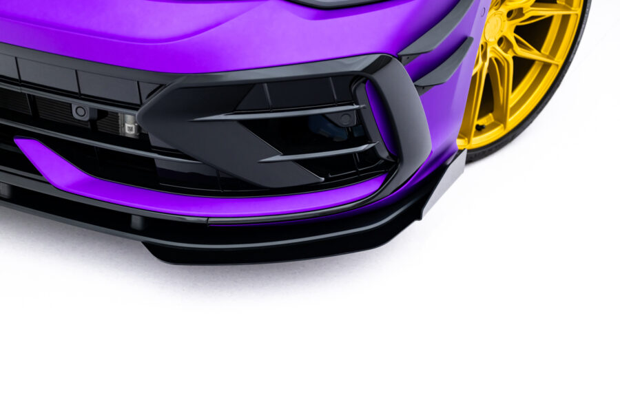 Frontleppe Street Pro Med Flaps Volkswagen Golf R Mk8 Facelift – bilde 5 av 7