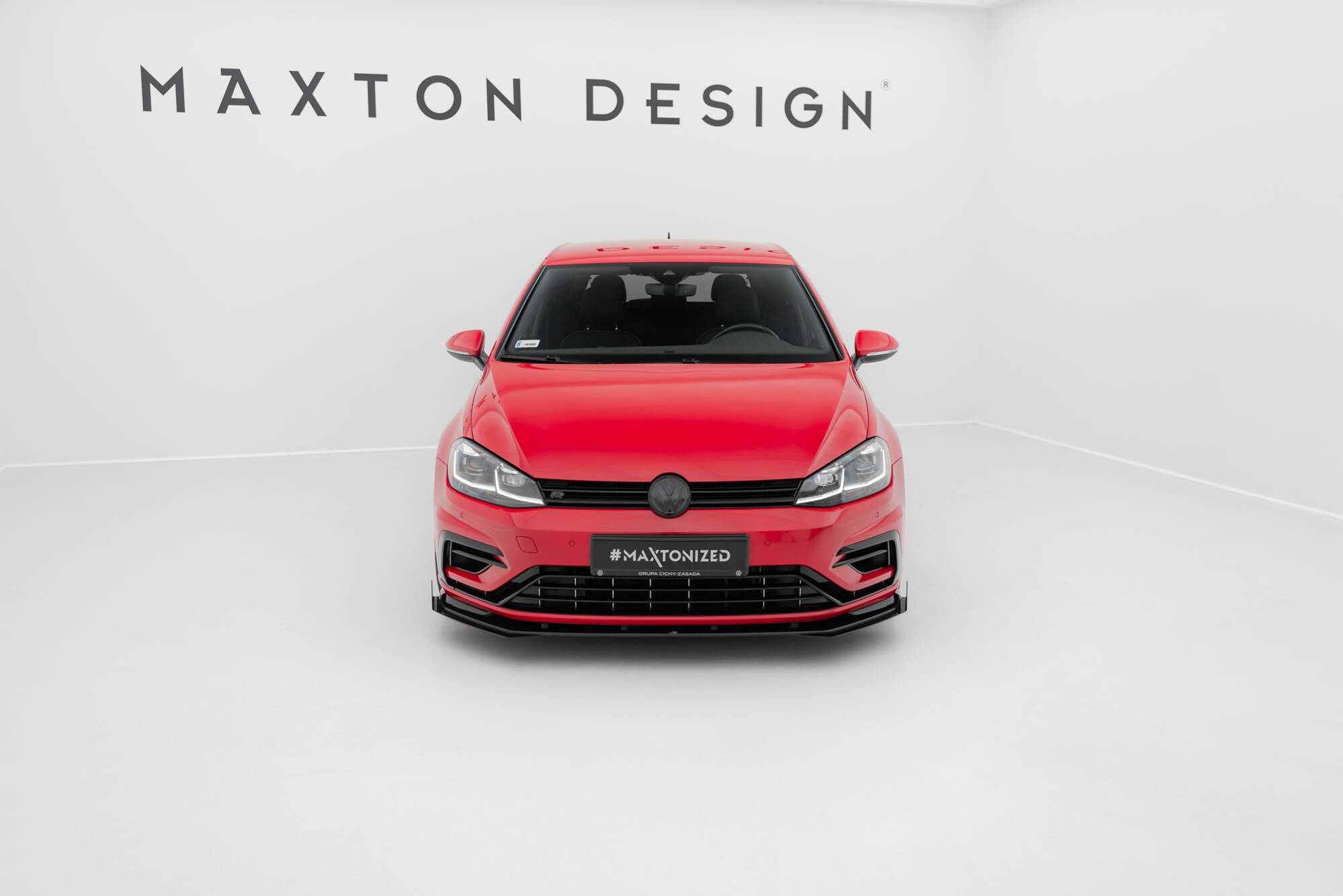 Frontleppe Street Pro Med Flaps Volkswagen Golf R / R-Line Mk7 Facelift - Bilde 2