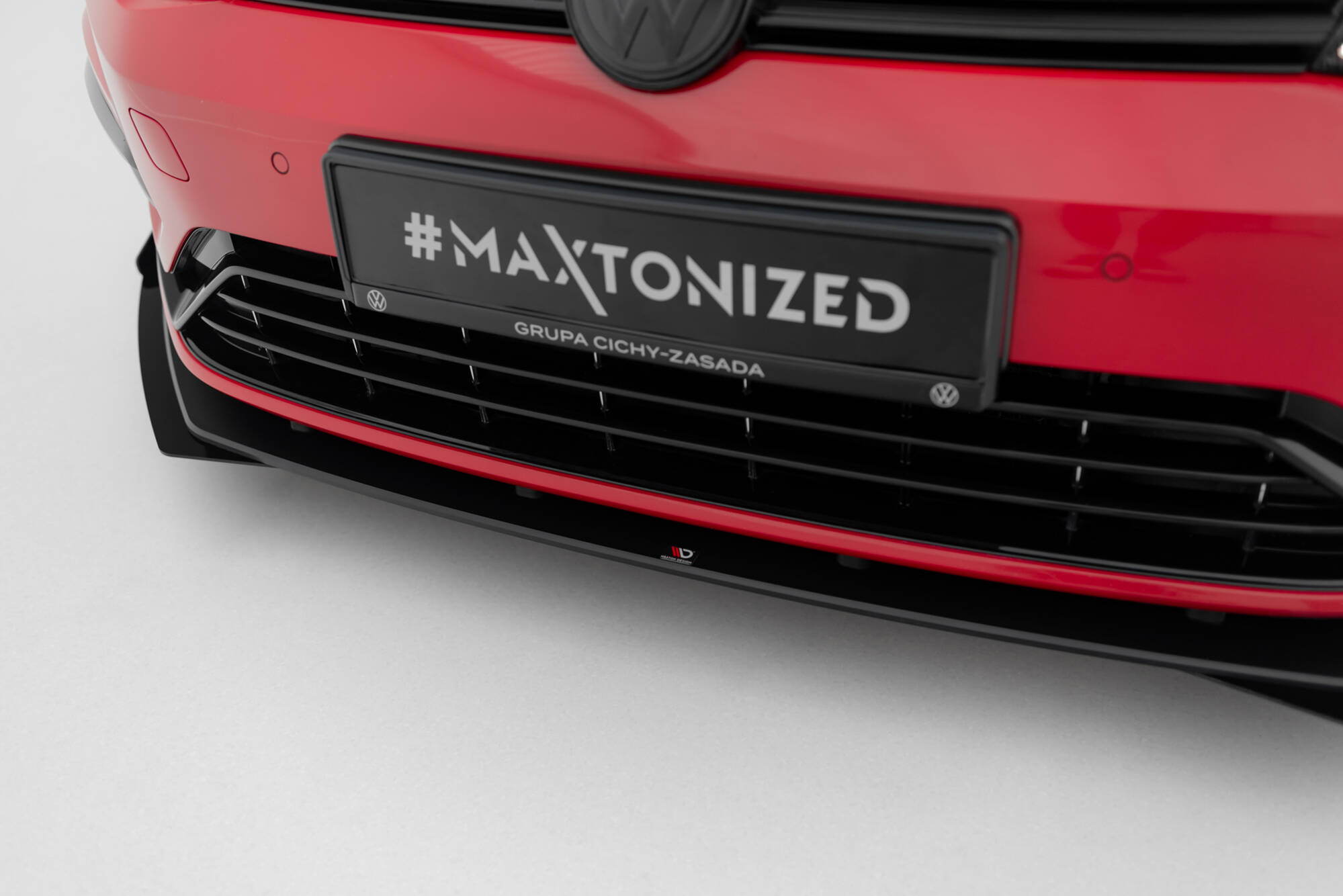 Frontleppe Street Pro Med Flaps Volkswagen Golf R / R-Line Mk7 Facelift - Bilde 3