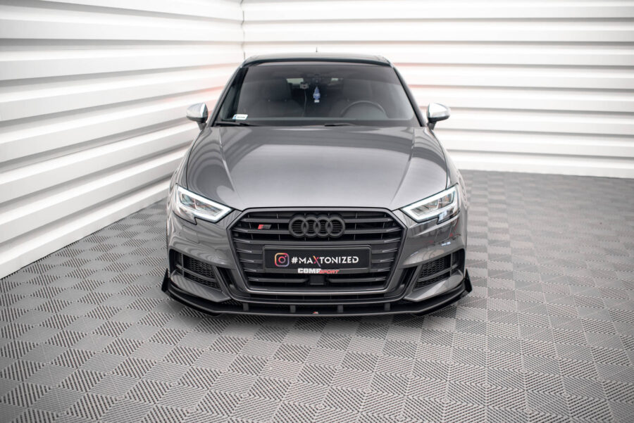 Frontleppe Street Pro Med Flaps Audi S3 / A3 S-Line Sportback 8V Facelift V.1 – bilde 2 av 5