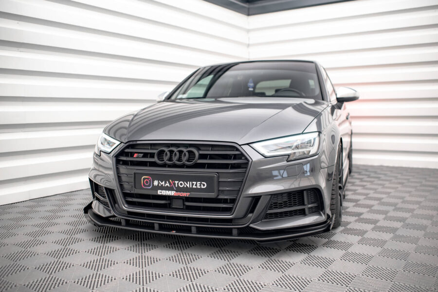 Frontleppe Street Pro Med Flaps Audi S3 / A3 S-Line Sportback 8V Facelift V.1 – bilde 1 av 5
