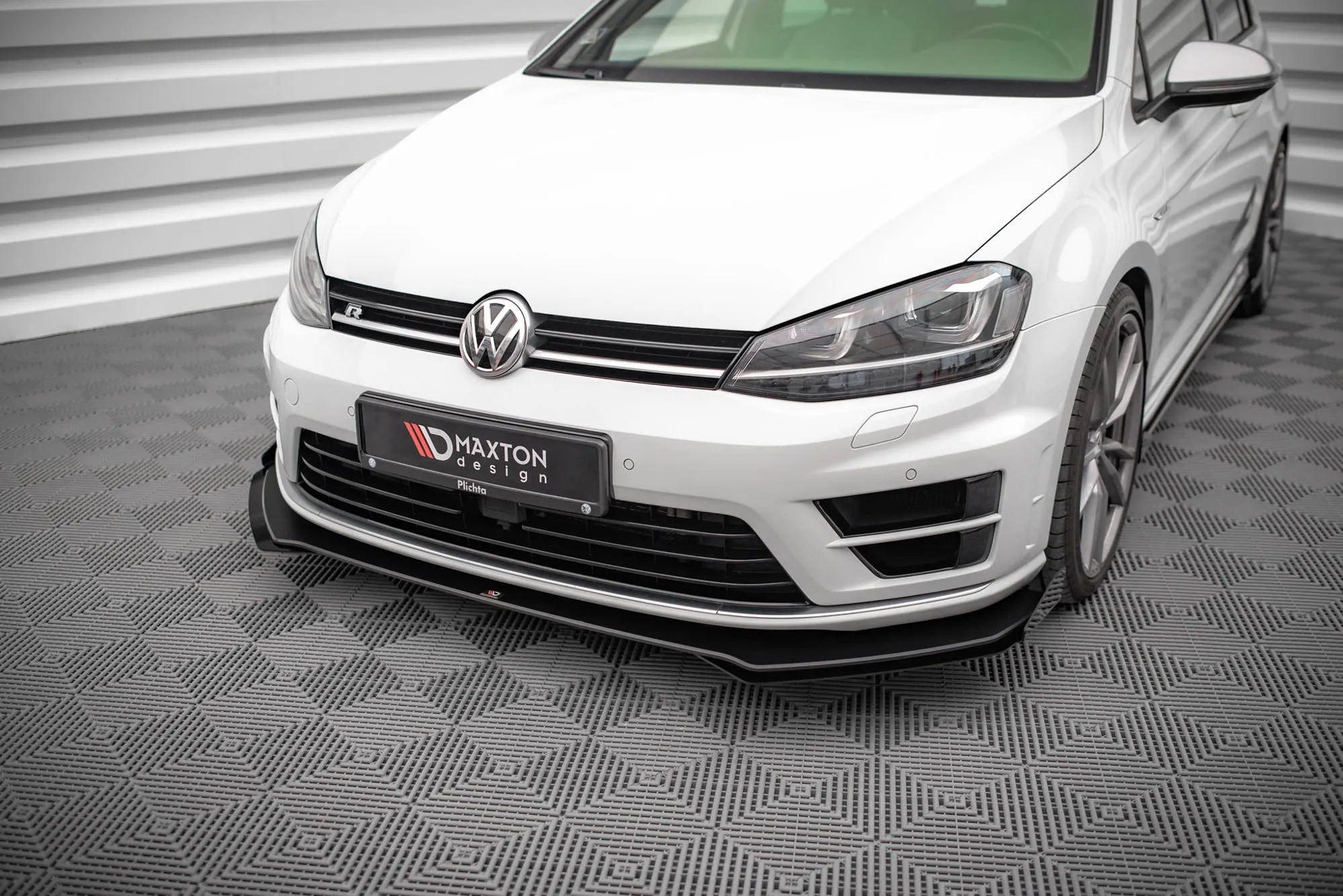 Frontleppe Street Pro V.1 Med Flaps Volkswagen Golf R Mk7 - Bilde 2