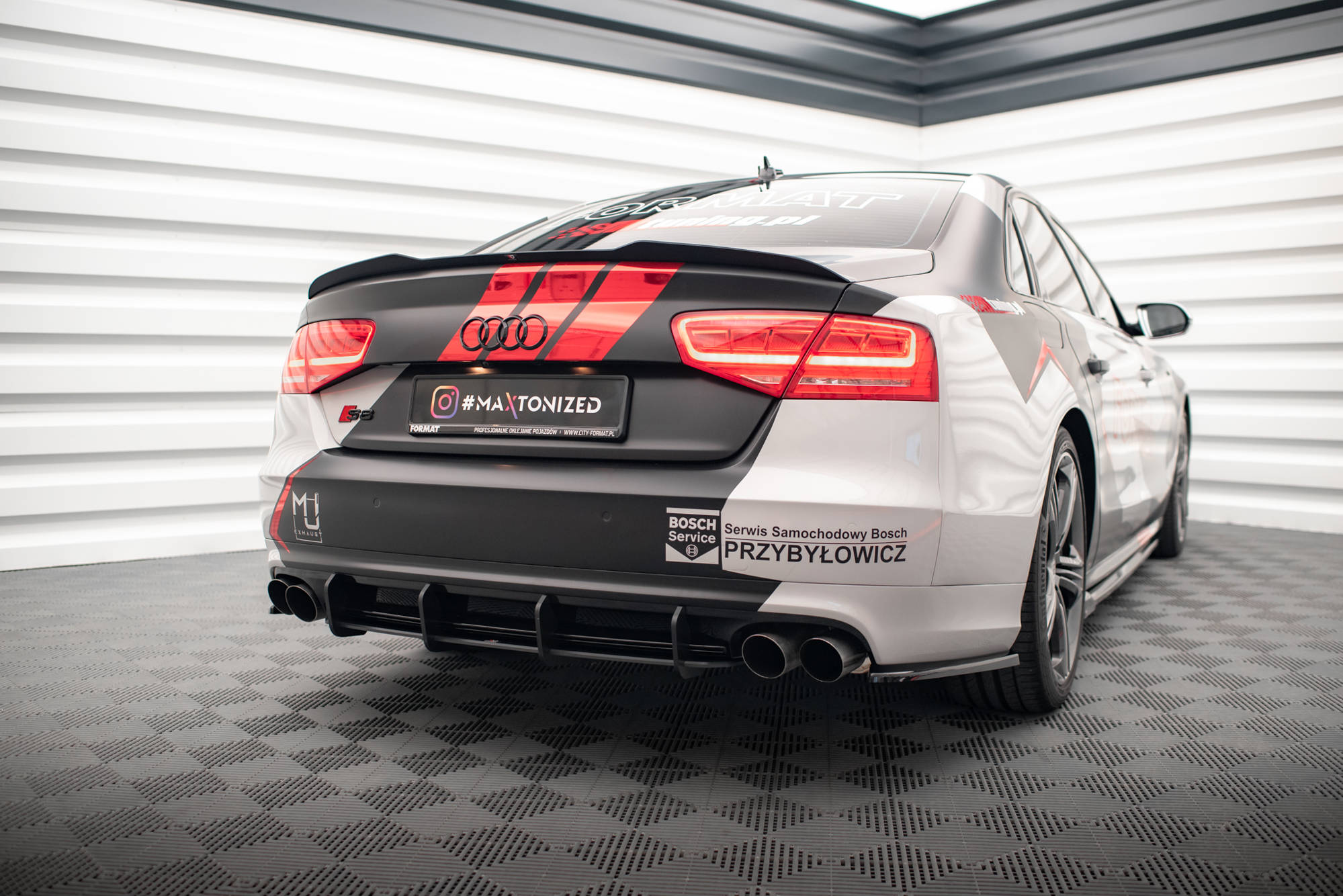Diffuser Street Pro Audi S8 D4