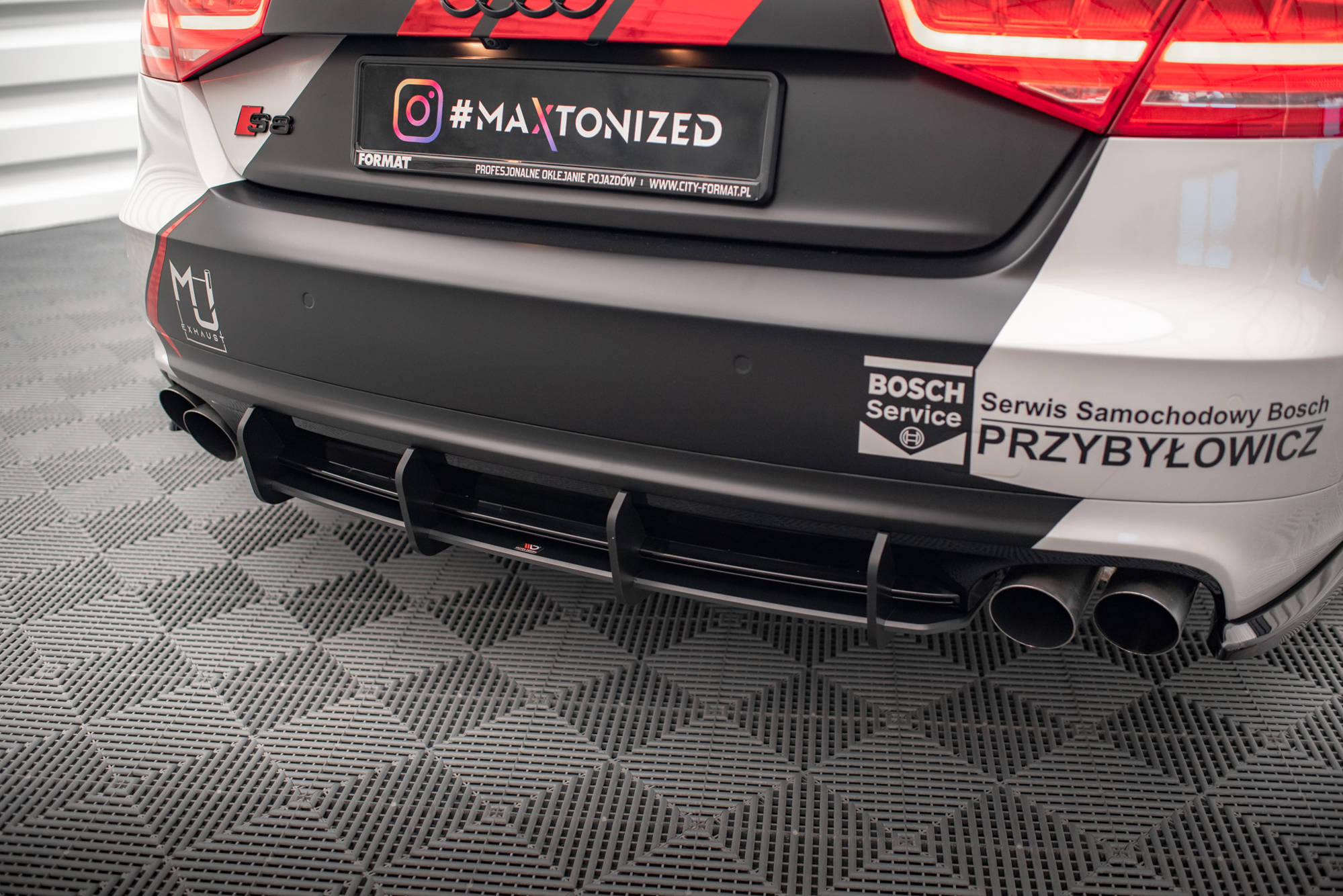 Diffuser Street Pro Audi S8 D4 - Bilde 2