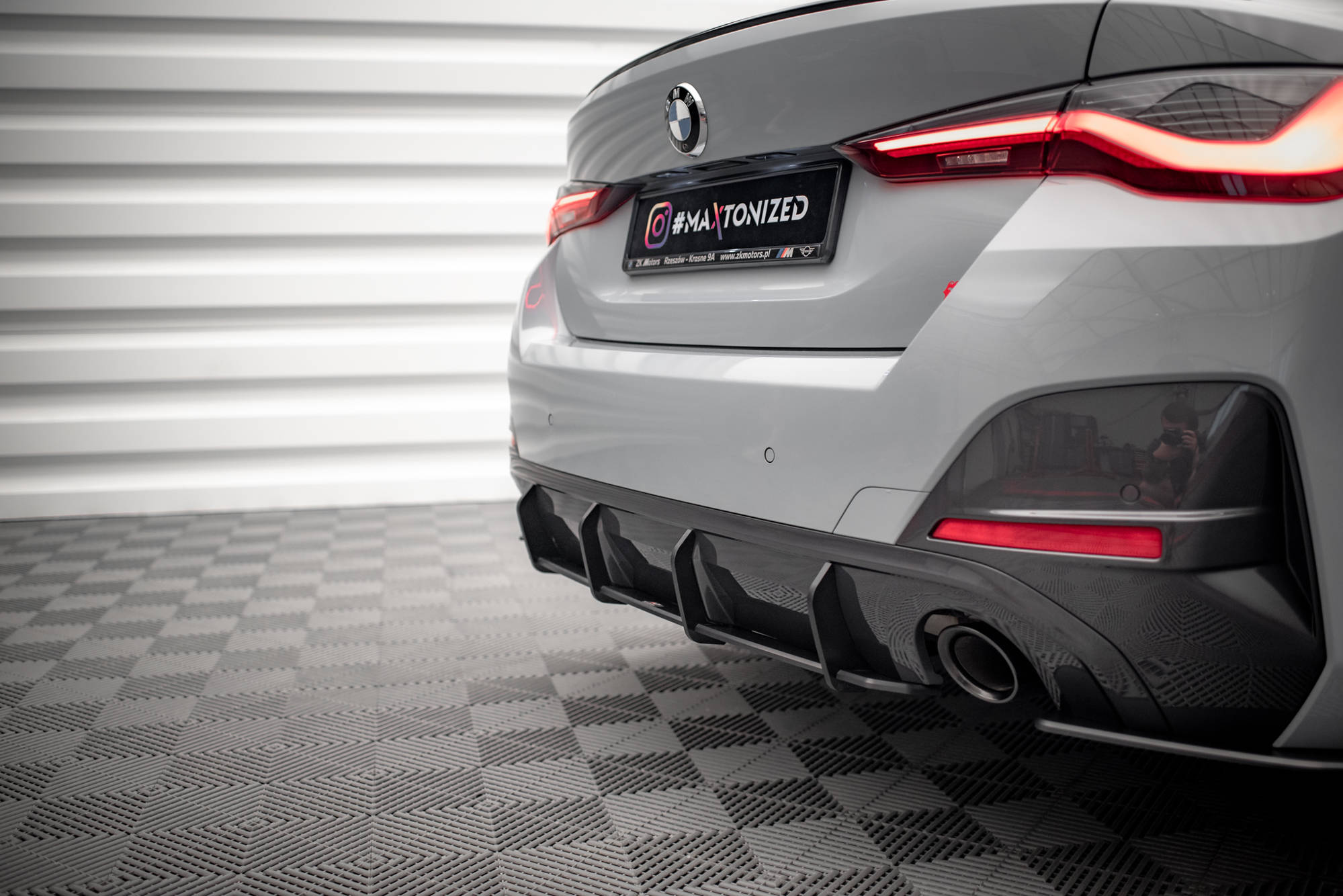 Diffuser Street Pro BMW 4 Gran Coupe M-Pack G26 - Bilde 2