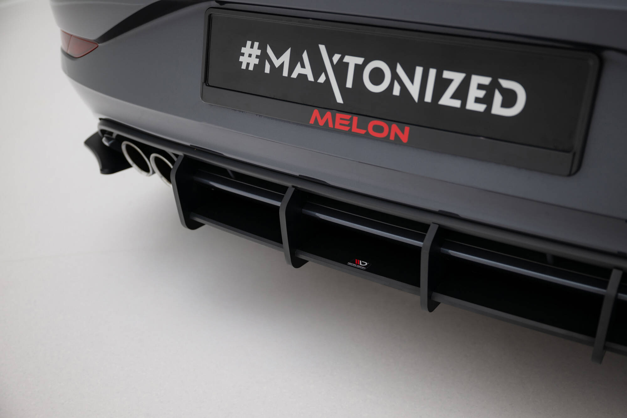 Diffuser Street Pro Med Flaps Volkswagen Polo GTI Mk6 Facelift - Bilde 3