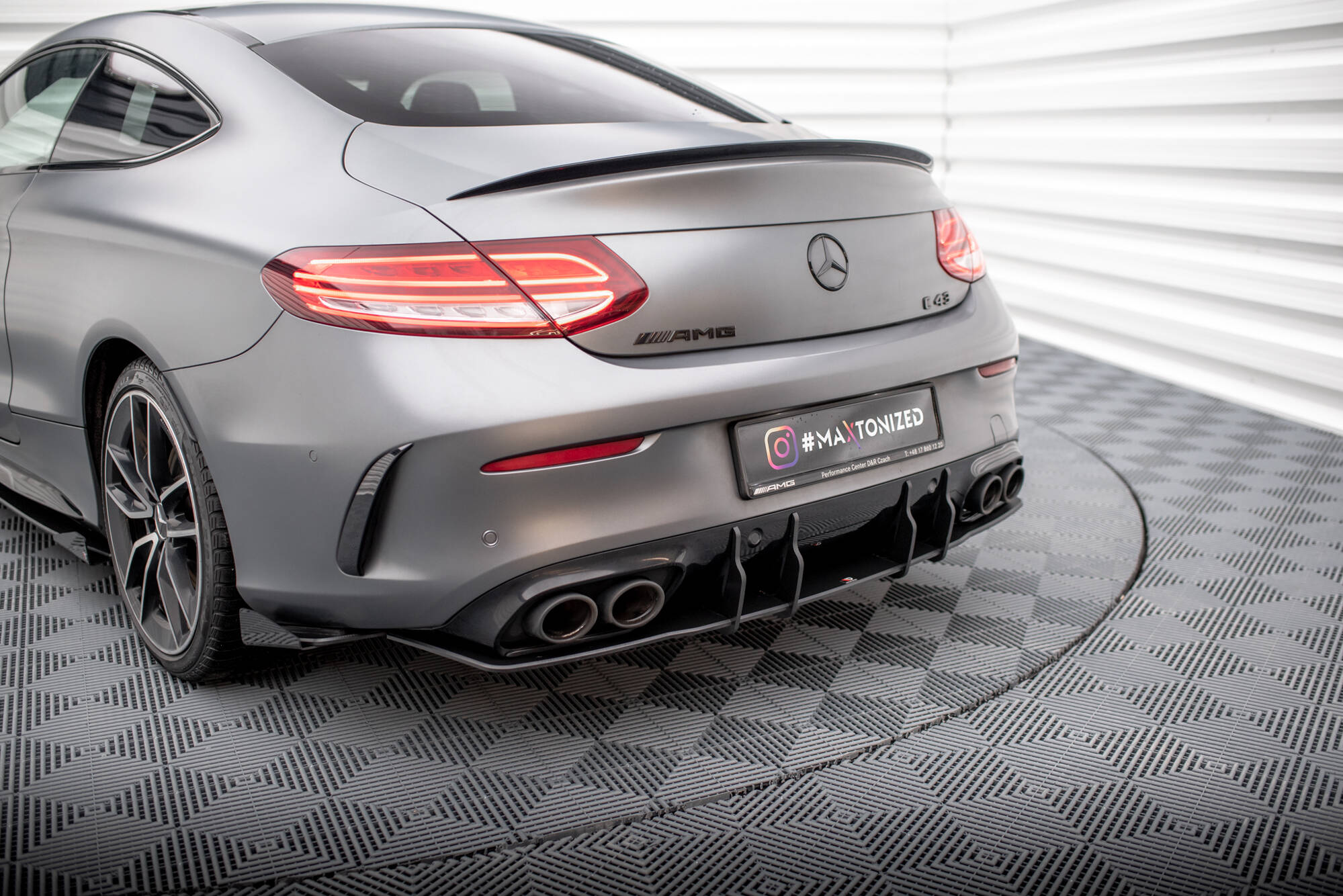 Diffuser Street Pro Mercedes-AMG C43 Coupe / Cabrio C205 Facelift / A205 Facelift - Bilde 2