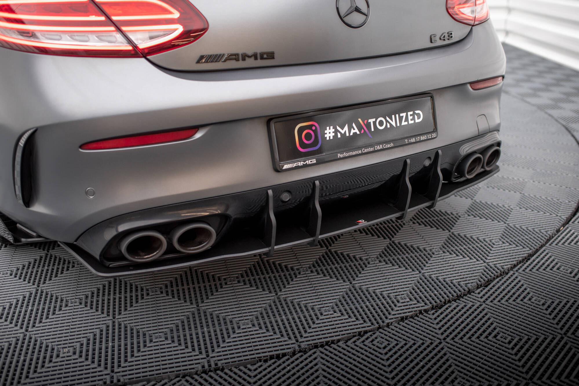 Diffuser Street Pro Mercedes-AMG C43 Coupe / Cabrio C205 Facelift / A205 Facelift - Bilde 3