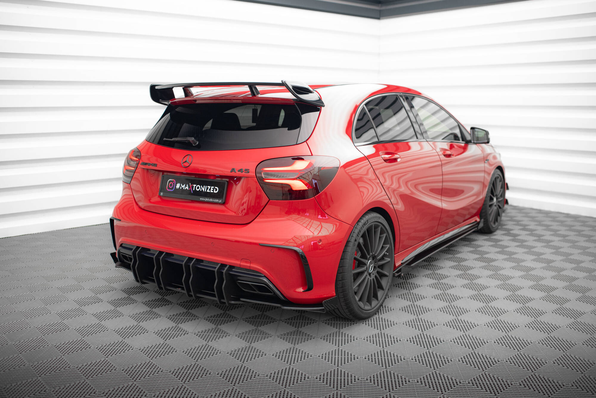 Diffuser Street Pro Mercedes-Benz A 45 AMG W176 Facelift - Bilde 2