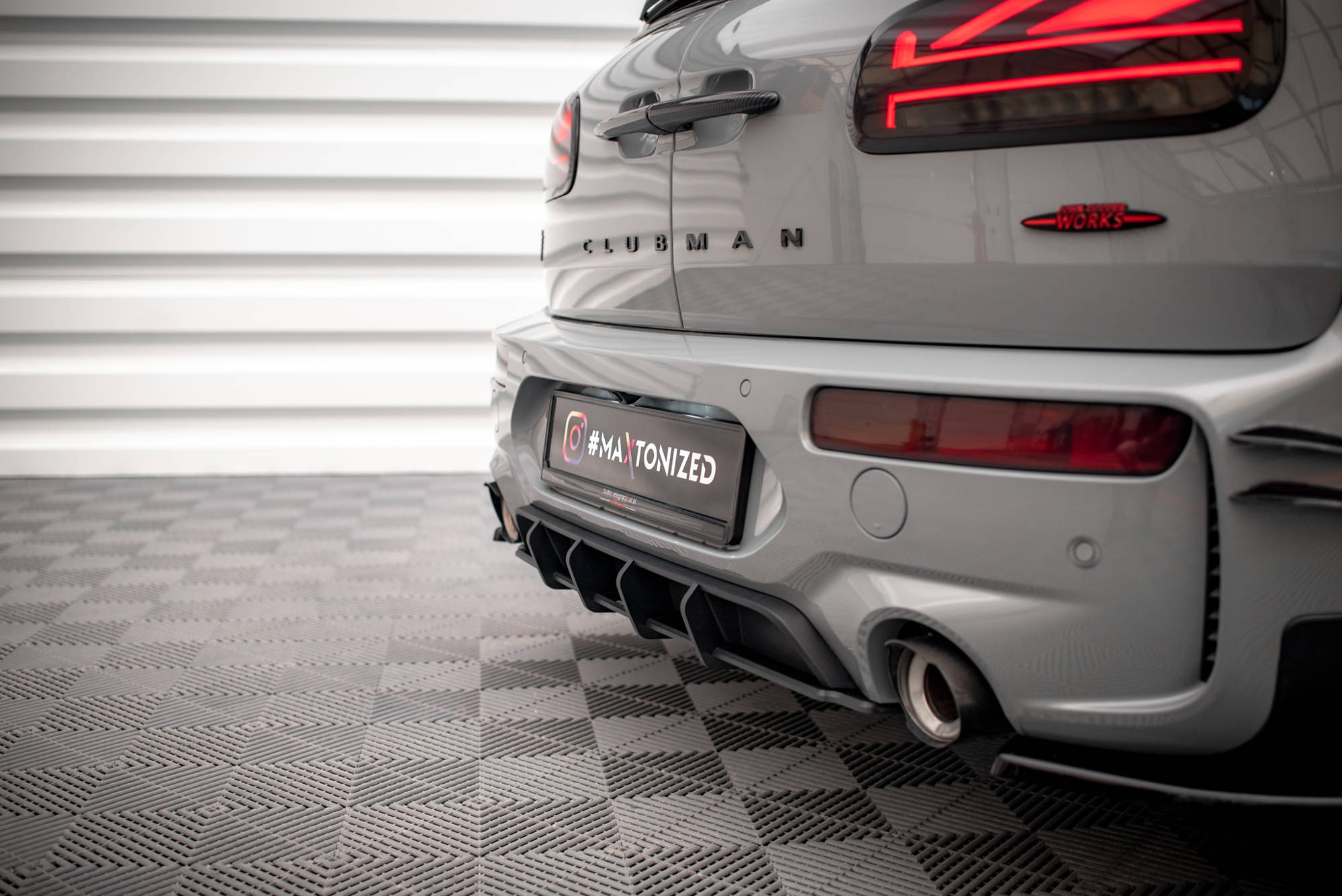 Diffuser Street Pro Mini Cooper Clubman John Cooper Works F54 Facelift - Bilde 2