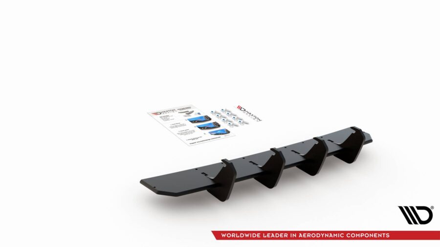 Diffuser Street Pro V.1 Volkswagen Golf GTI Clubsport Mk8 – bilde 4 av 4