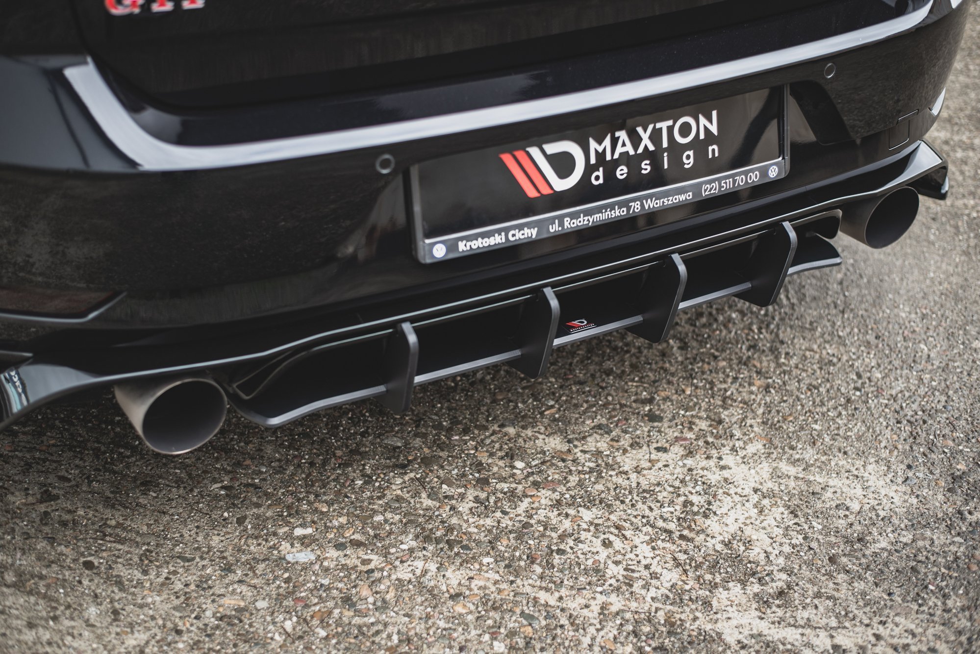 Diffuser Street Pro VW Golf 7 GTI TCR - Bilde 5