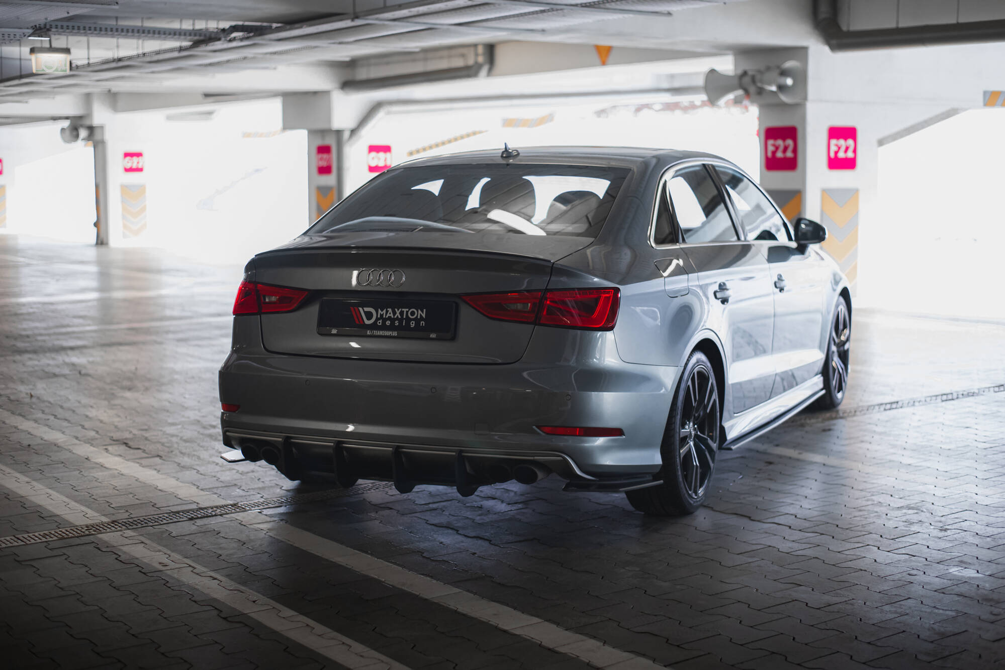 Bakre Flaps Street Pro Audi S3 Sedan 8V - Bilde 2