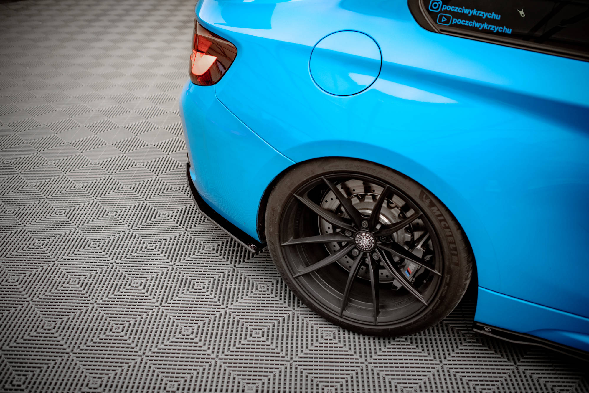 Bakre Flaps Street Pro BMW M2 F87 - Bilde 2