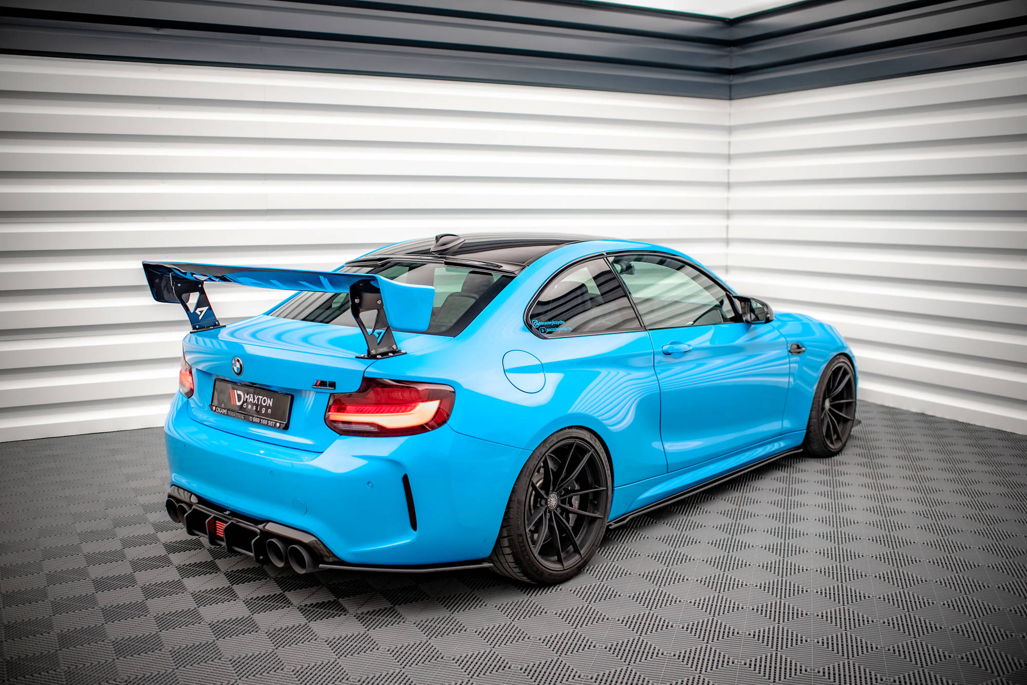 Bakre Flaps Street Pro BMW M2 F87 - Bilde 3