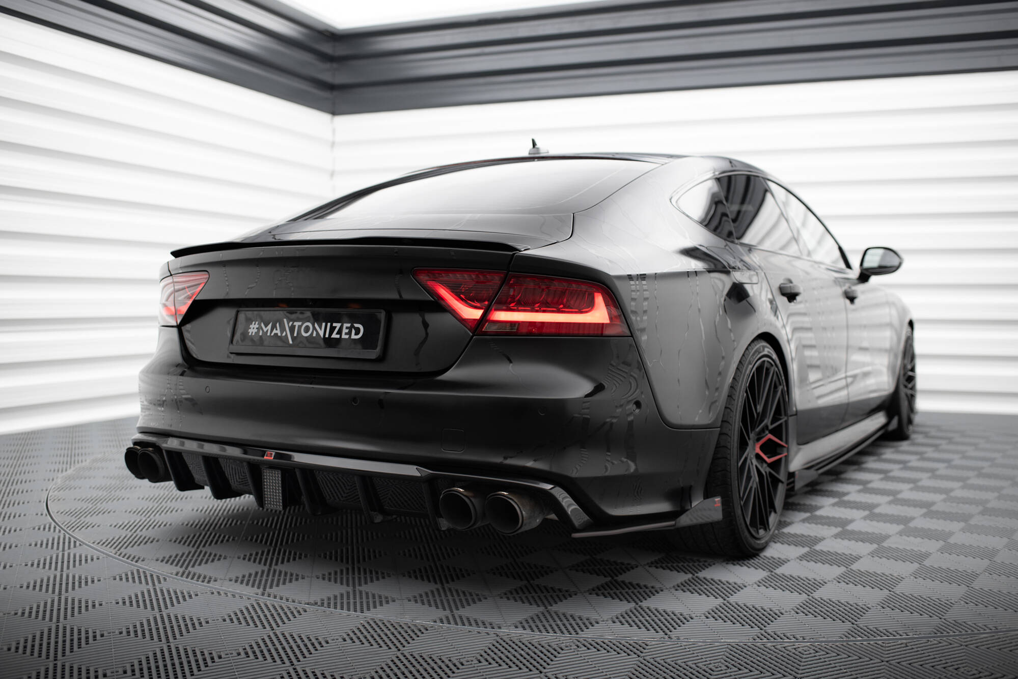 Bakre Flaps Street Pro Med Flaps Audi A7 S-Line C7 - Bilde 2