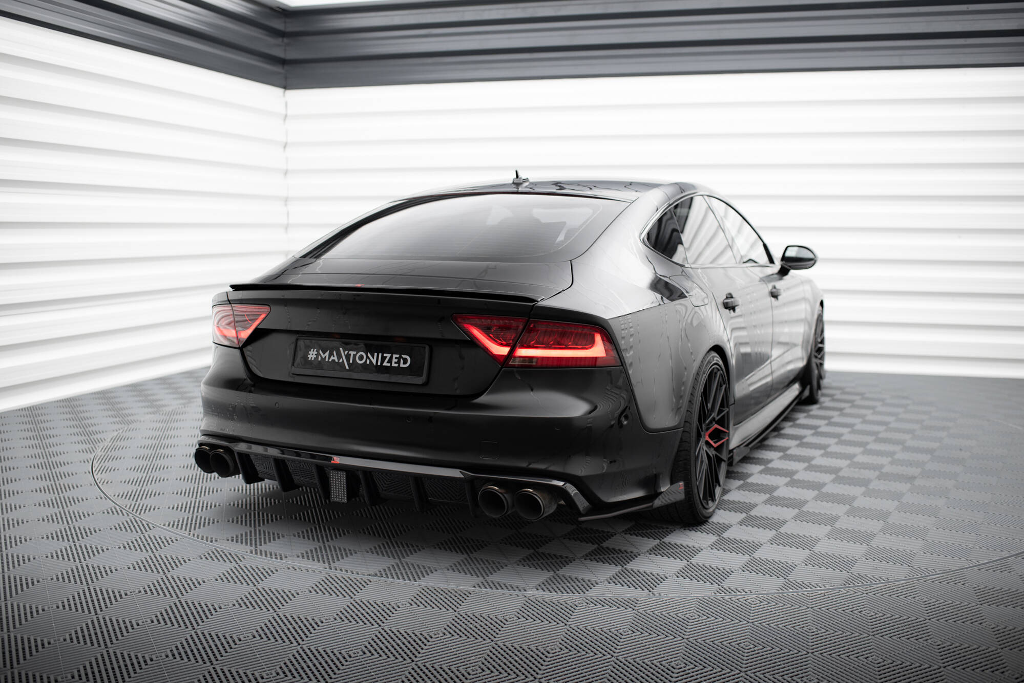 Bakre Flaps Street Pro Med Flaps Audi A7 S-Line C7 - Bilde 4