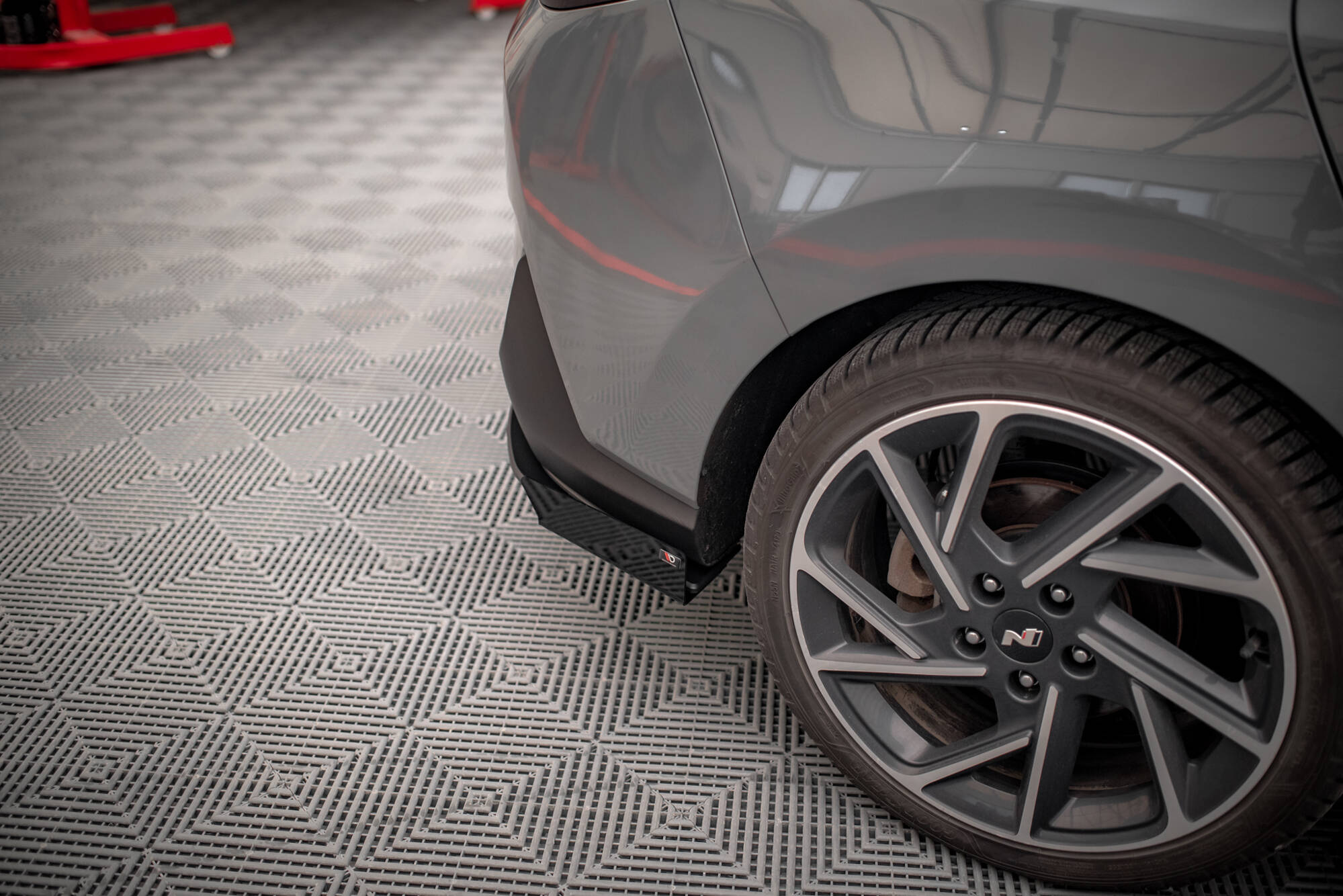 Bakre Flaps Street Pro Med Flaps Hyundai I30 Fastback N-Line Mk3 Facelift - Bilde 4