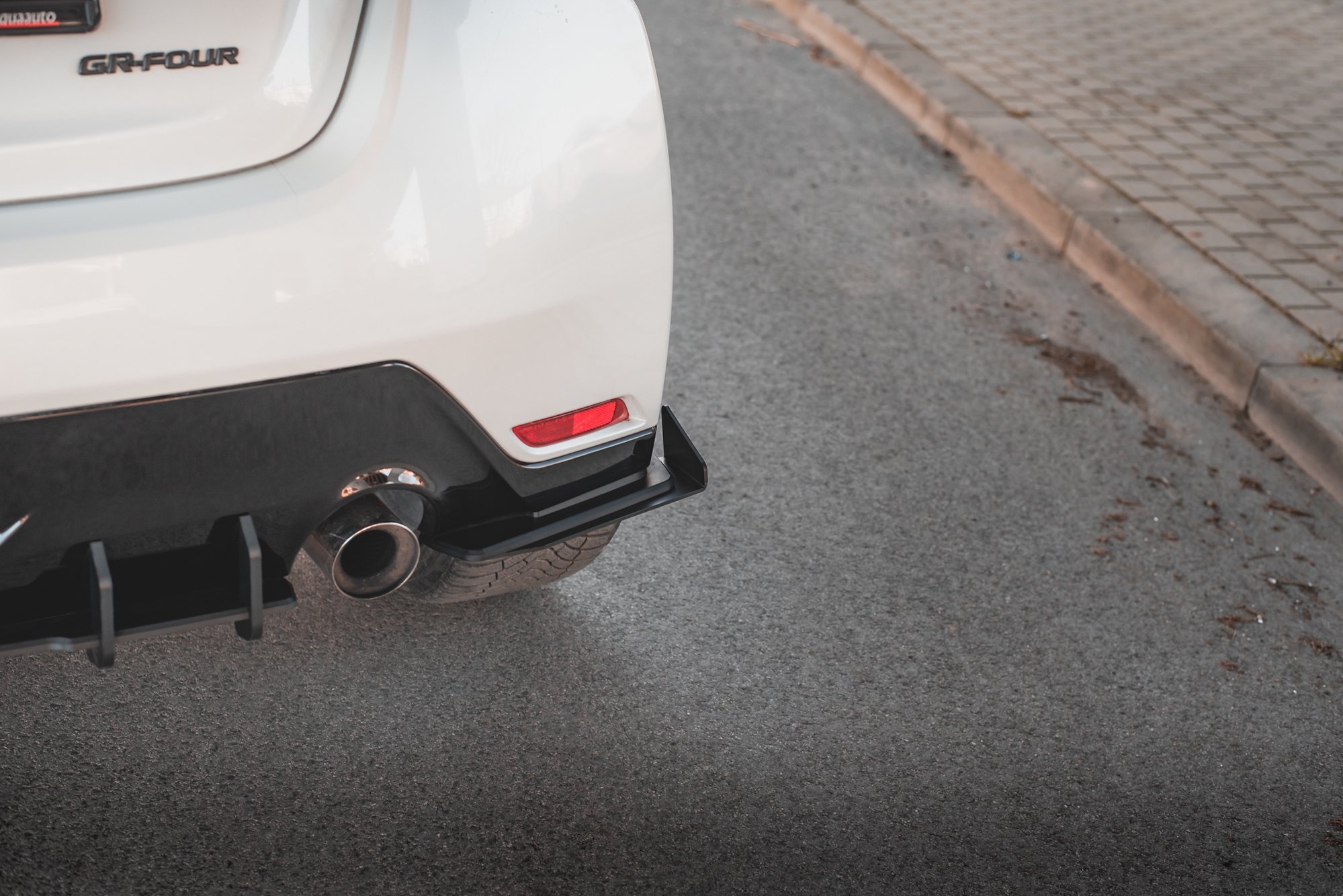 Bakre Flaps Street Pro Med Flaps Toyota GR Yaris Mk4 - Bilde 3