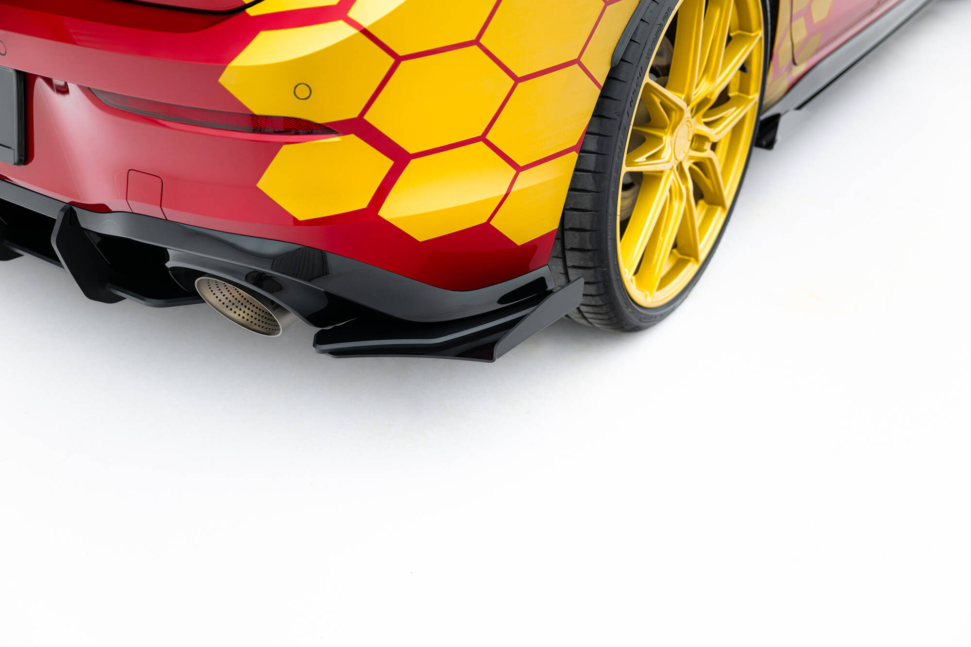 Bakre Flaps Street Pro Med Flaps Volkswagen Golf GTI Clubsport Mk8 Facelift