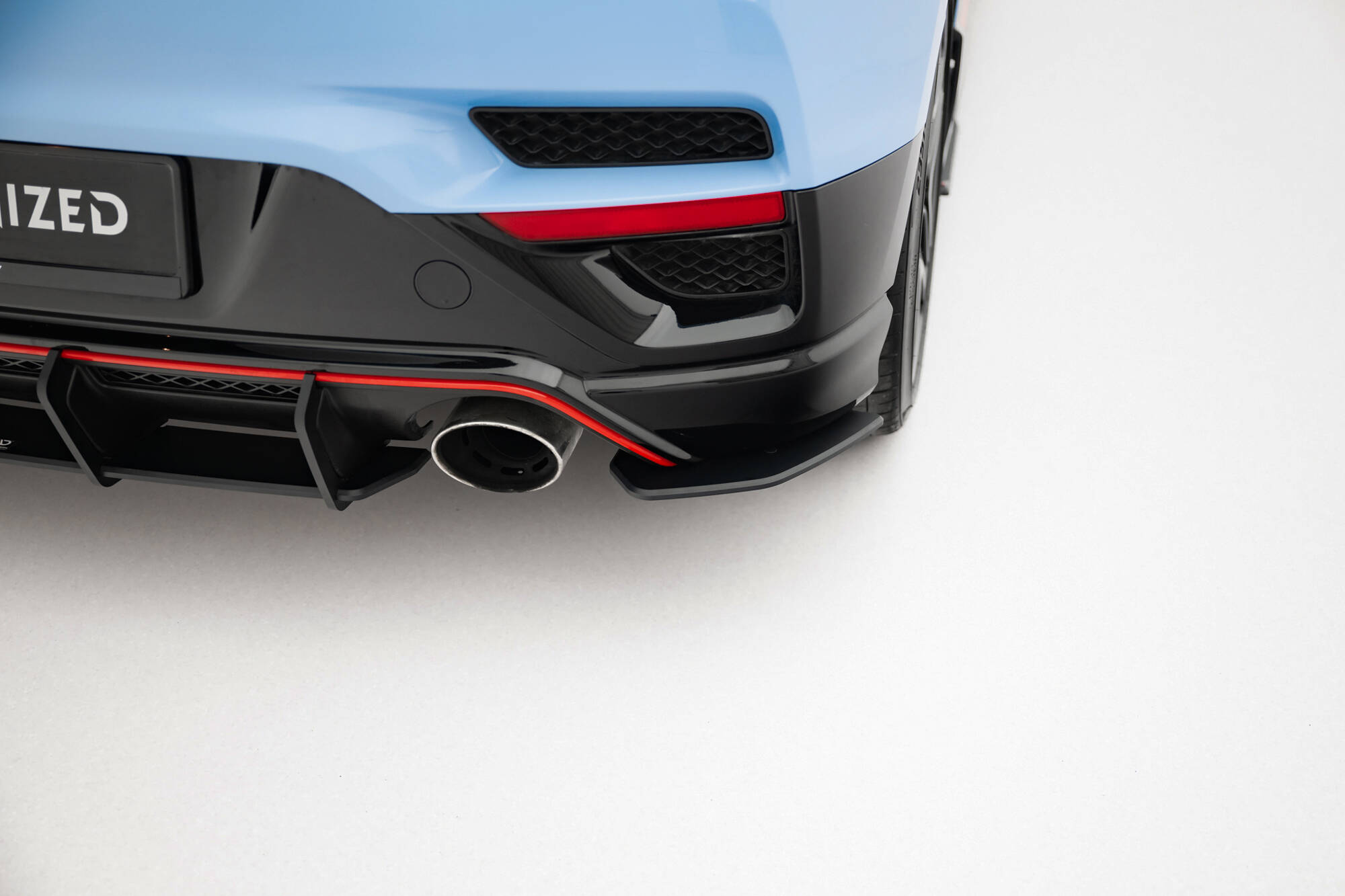 Bakre Flaps Street Pro Hyundai Veloster N Mk2